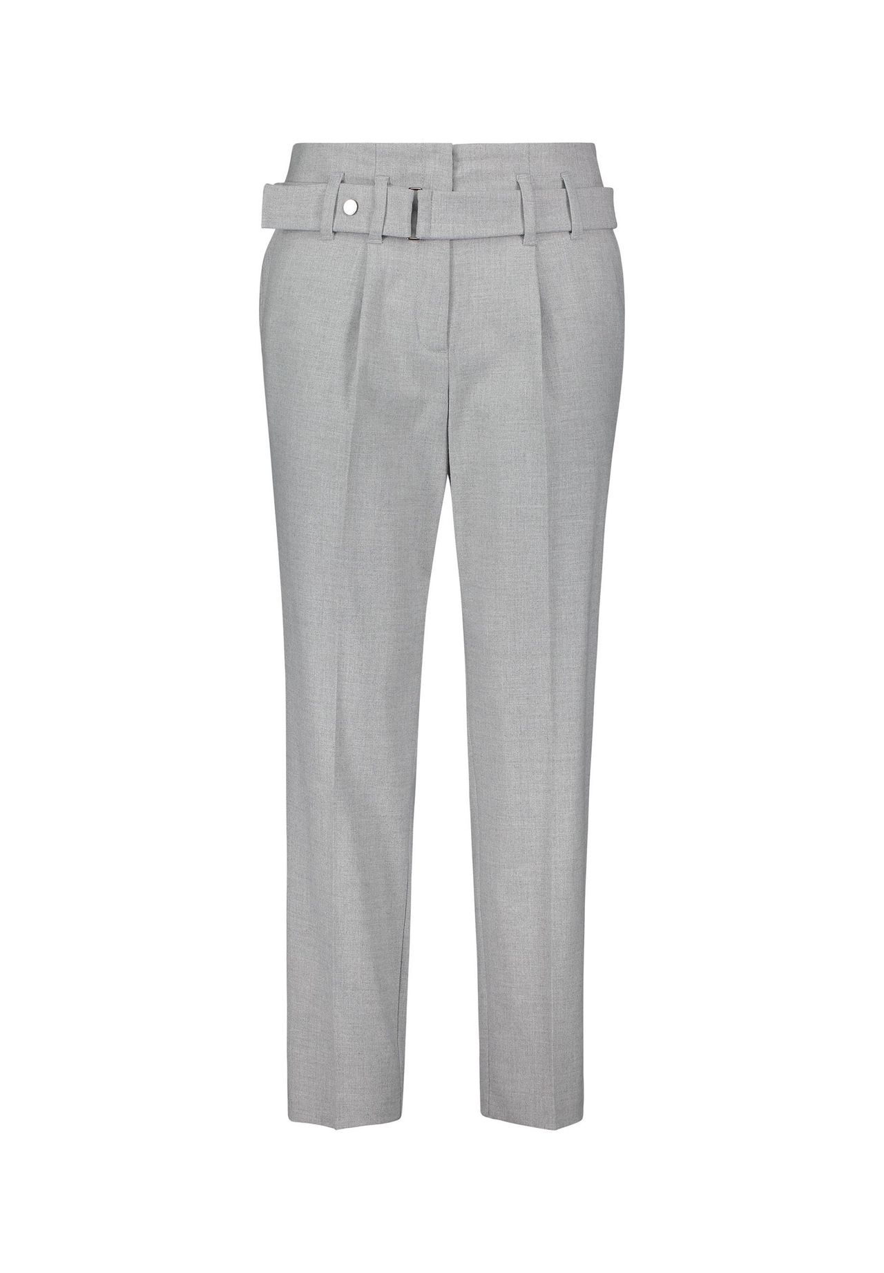 

Тканевые брюки с поясом BETTY & CO, цвет Light Silver Melange