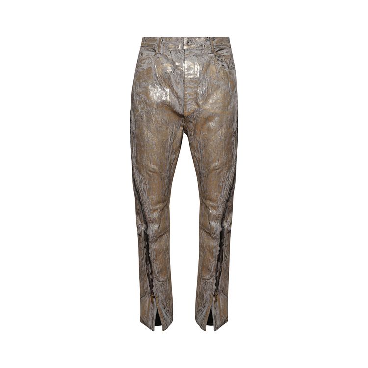 

Брюки Rick Owens Bolan Banana Pants 'Gold', золотой