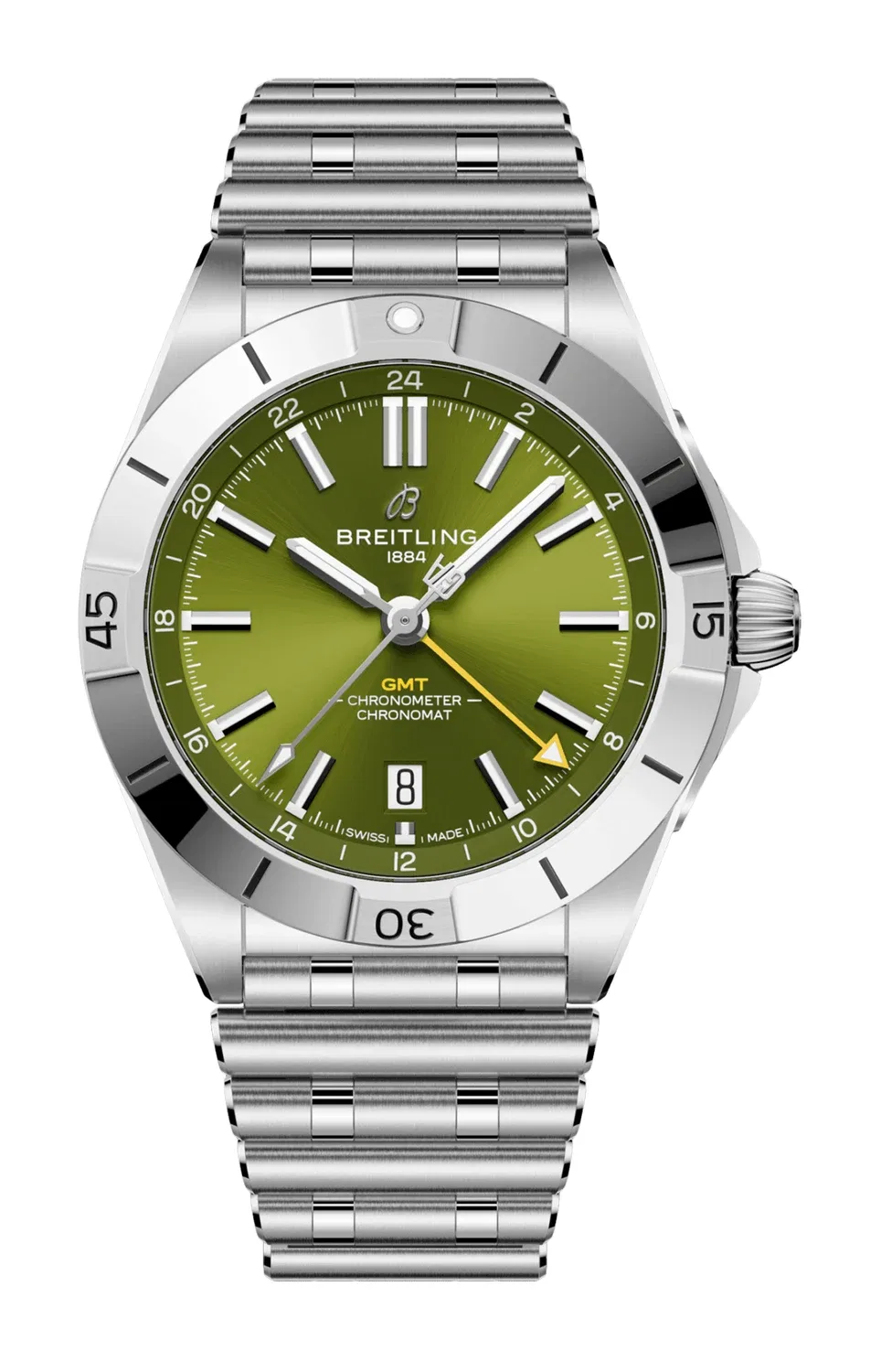 CHRONOMAT AUTOMATIC GMT 40 GIANNИС АНТЕТOКУНMПО - A32398A11L1A1 BREITLING, черный