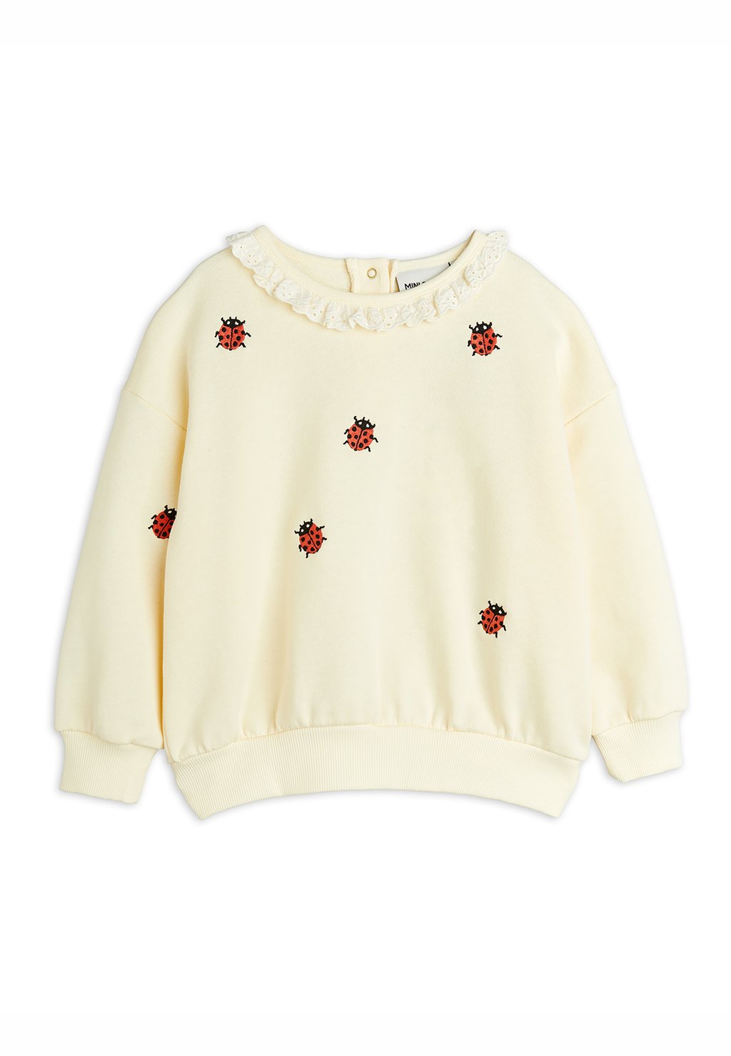 

Толстовка LADYBUGS UNISEX Mini Rodini, слоновая кость