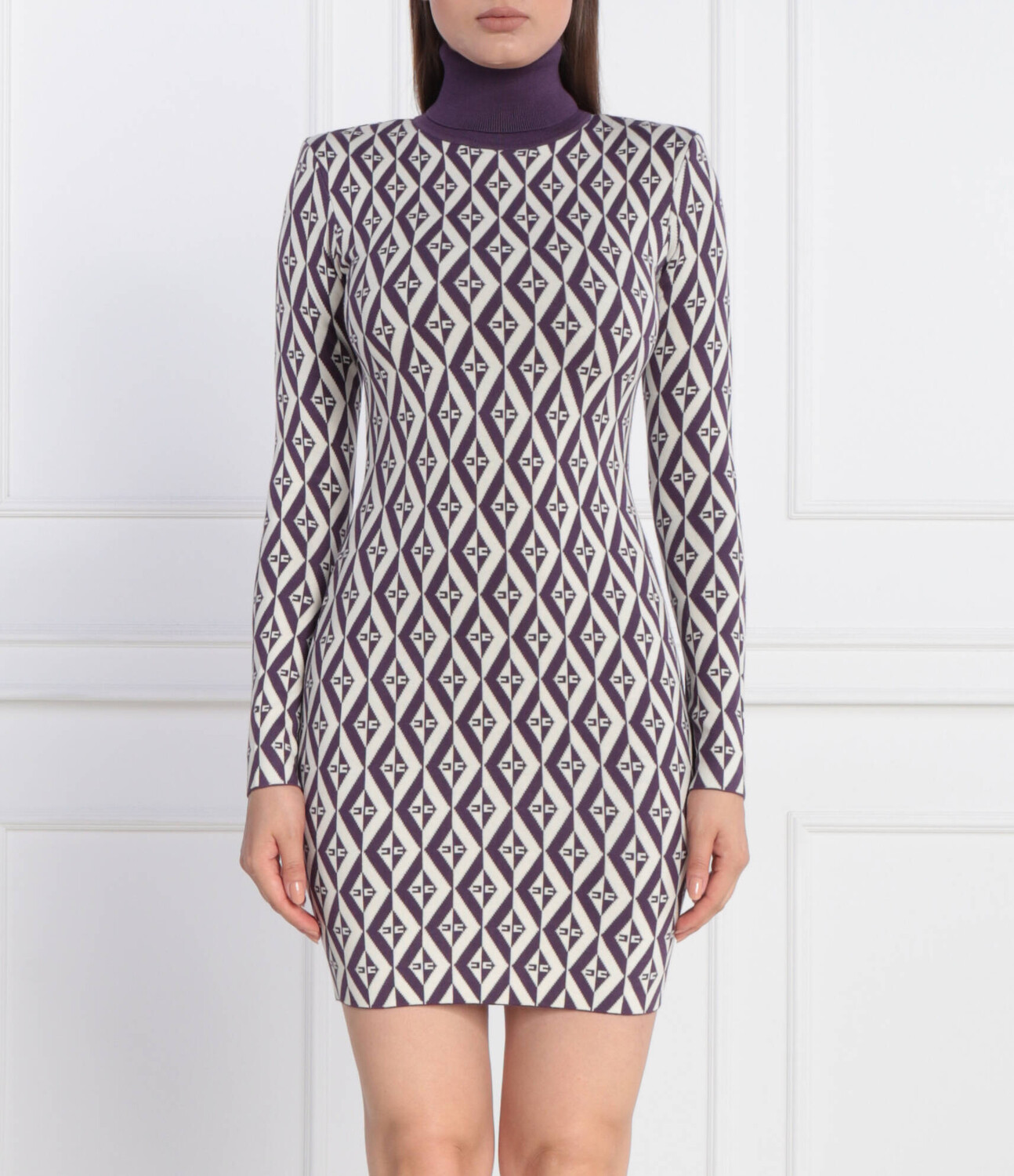 

Платье Elisabetta Franchi, фиолетовый