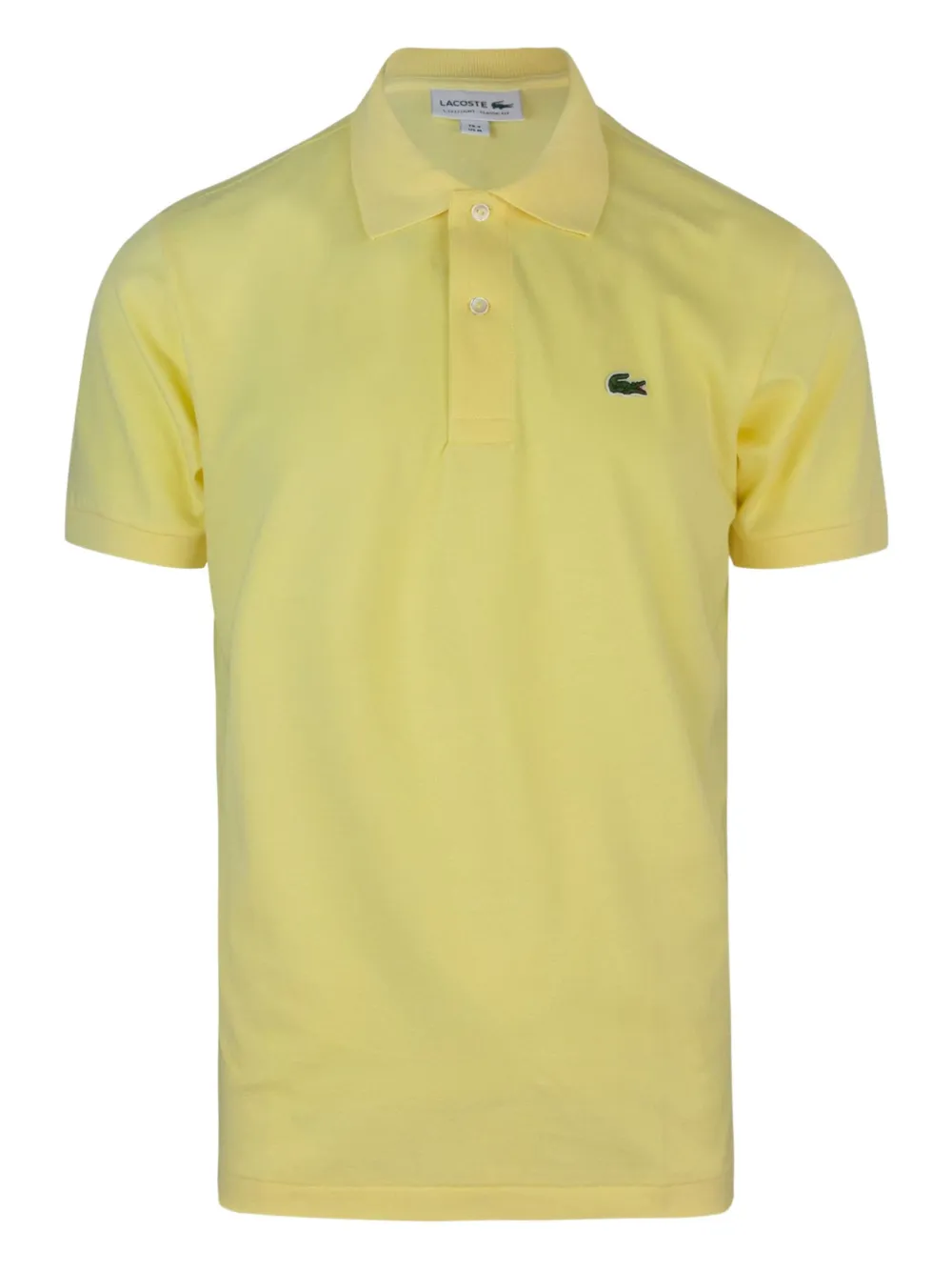 

Рубашка-поло с нашивкой-логотипом Lacoste, желтый