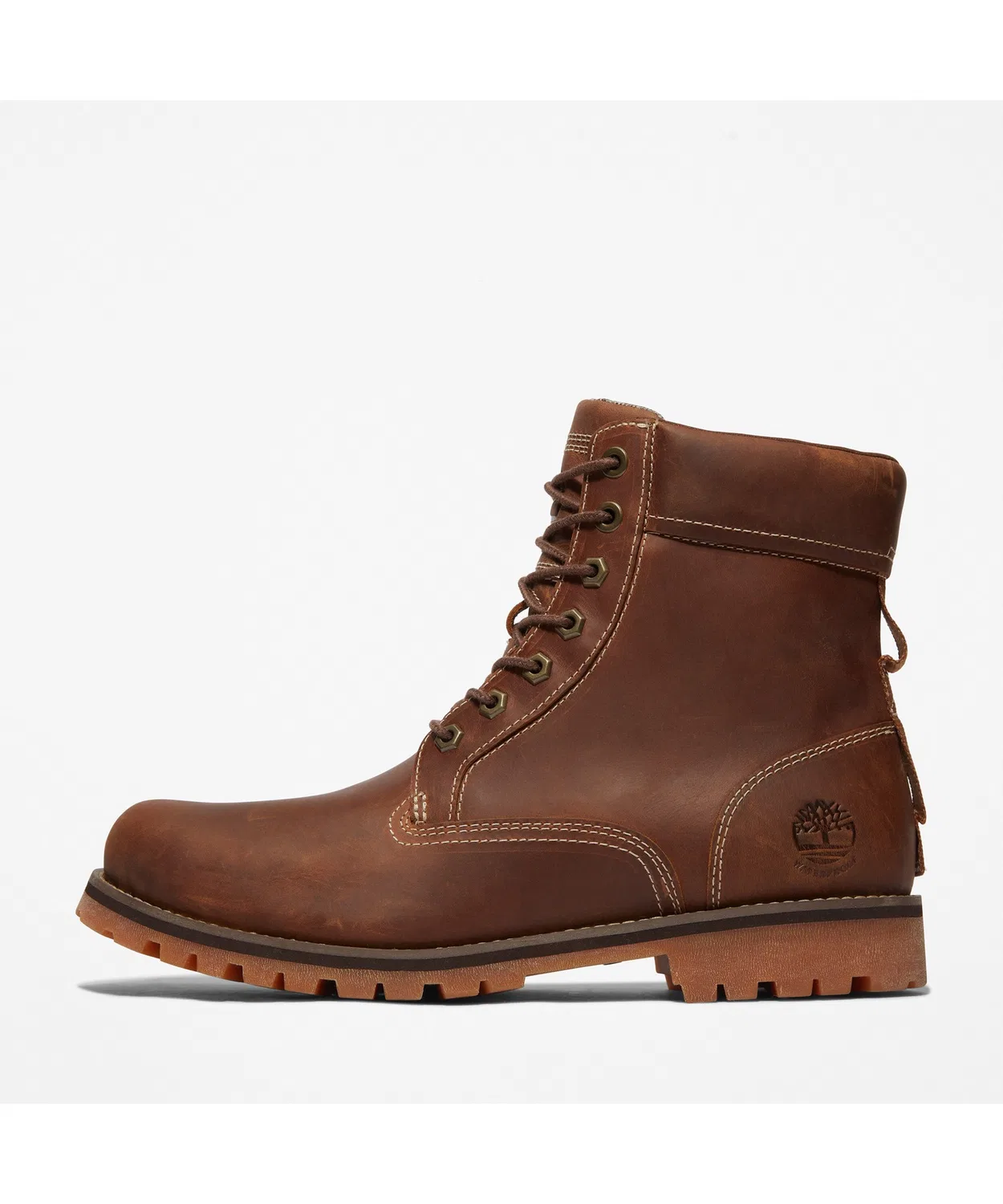 Ботинки водонепроницаемые Timberland из натуральной кожи, дерево — фото 2