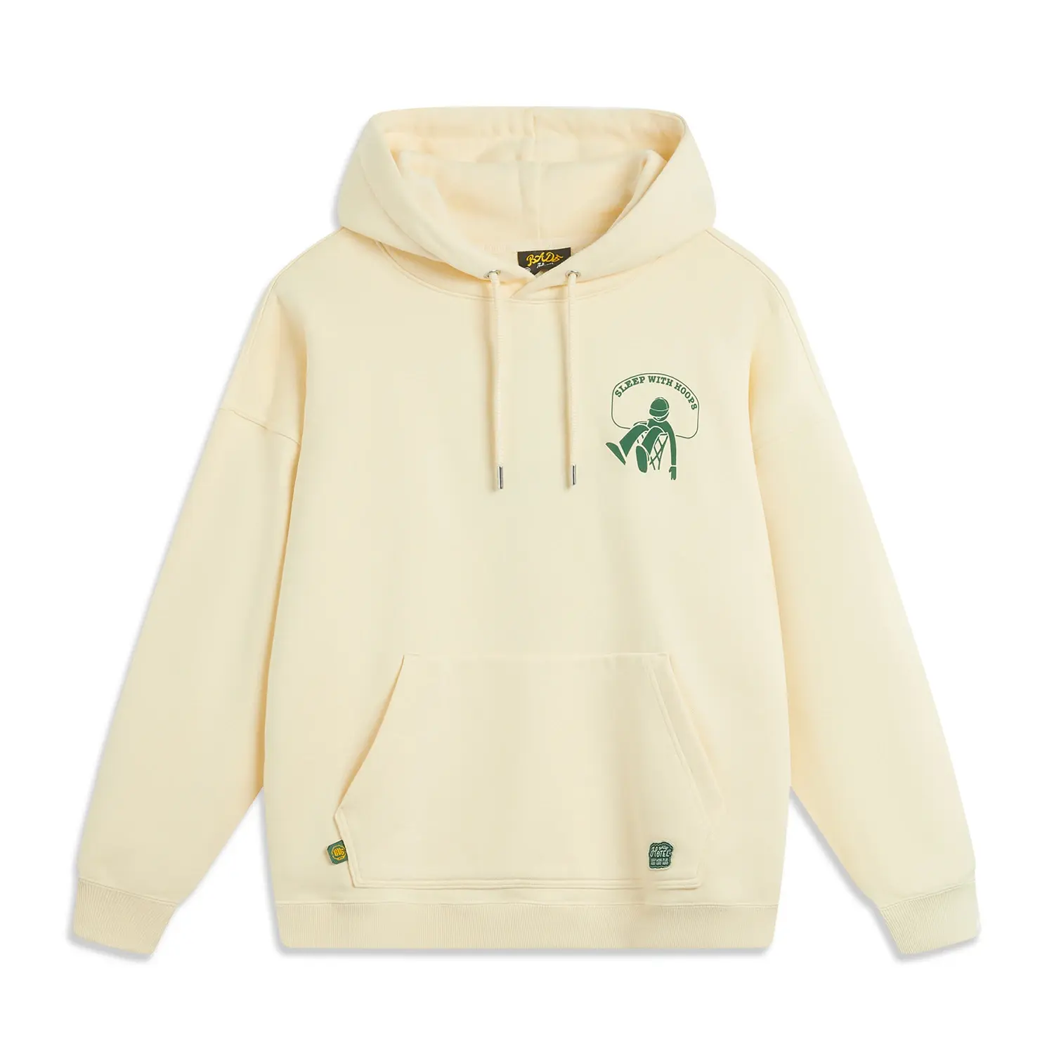 

LINING Толстовка из баскетбольной коллекции мужская pudding yellow, Желтый, LINING Толстовка из баскетбольной коллекции мужская pudding yellow