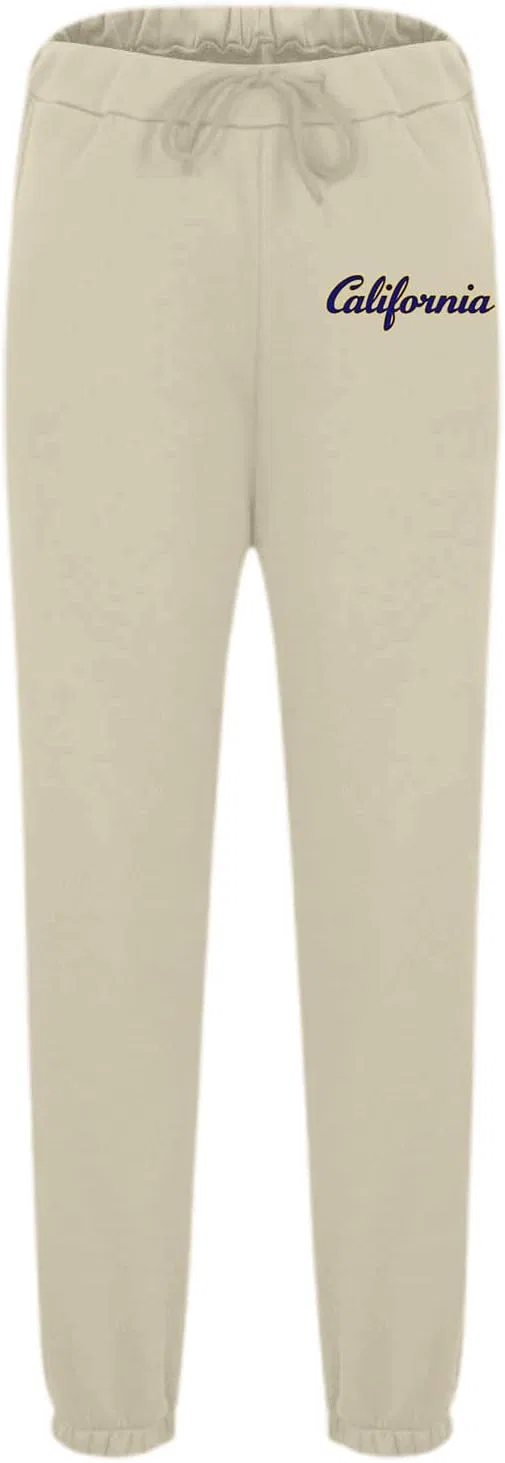 Спортивный костюм 2 предмета, Vintage California, худи и джоггеры, A02-khaki — фото 3