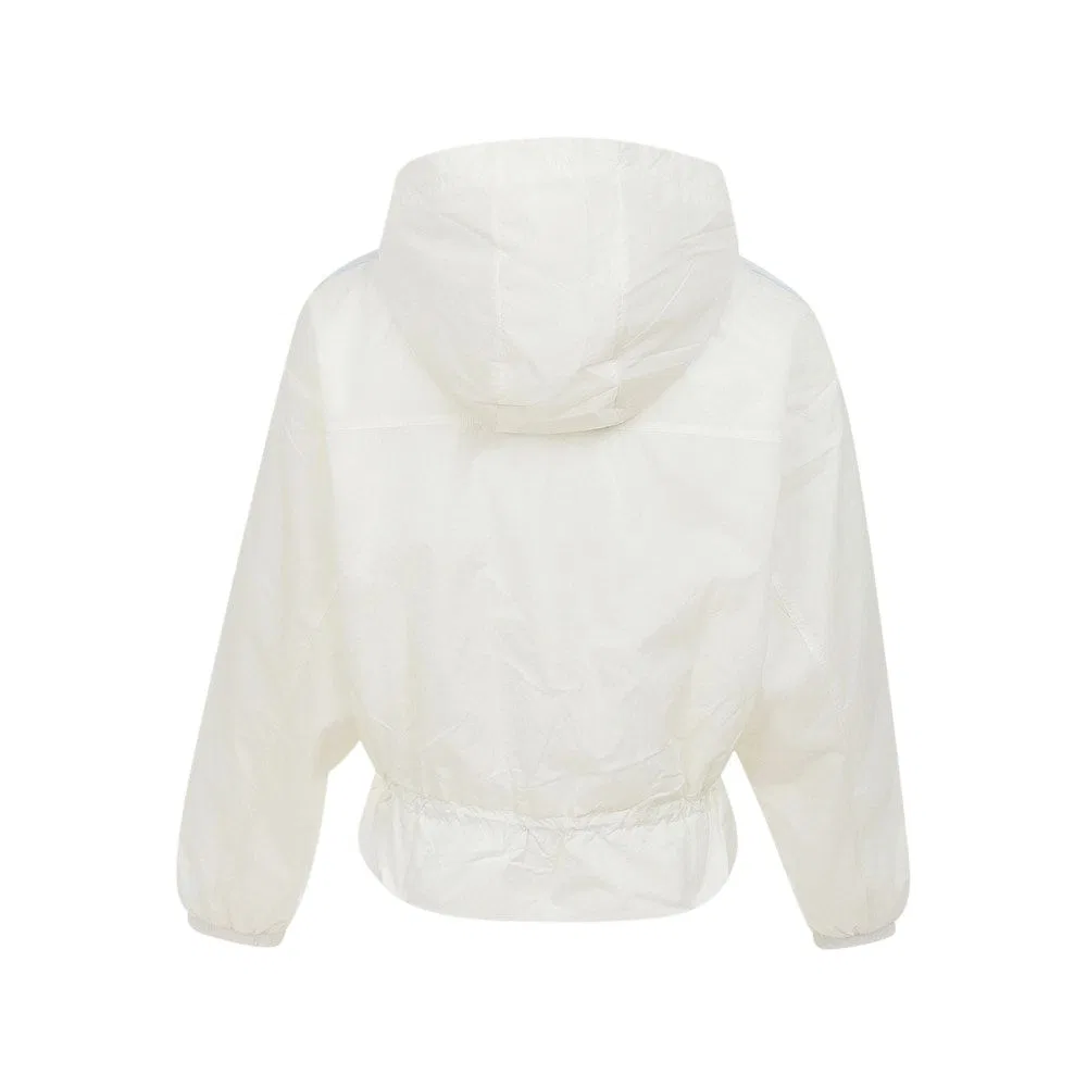 Детская куртка с капюшоном Moderate Adidas Originals, White — фото 3
