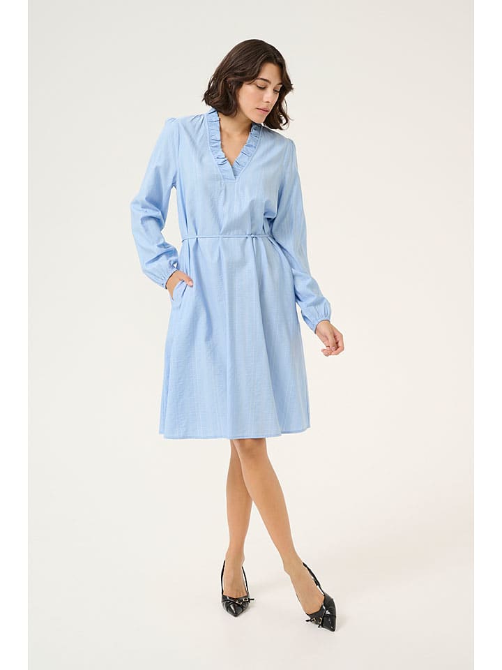 

Kaffe Платье "Санни" светло-голубого цвета