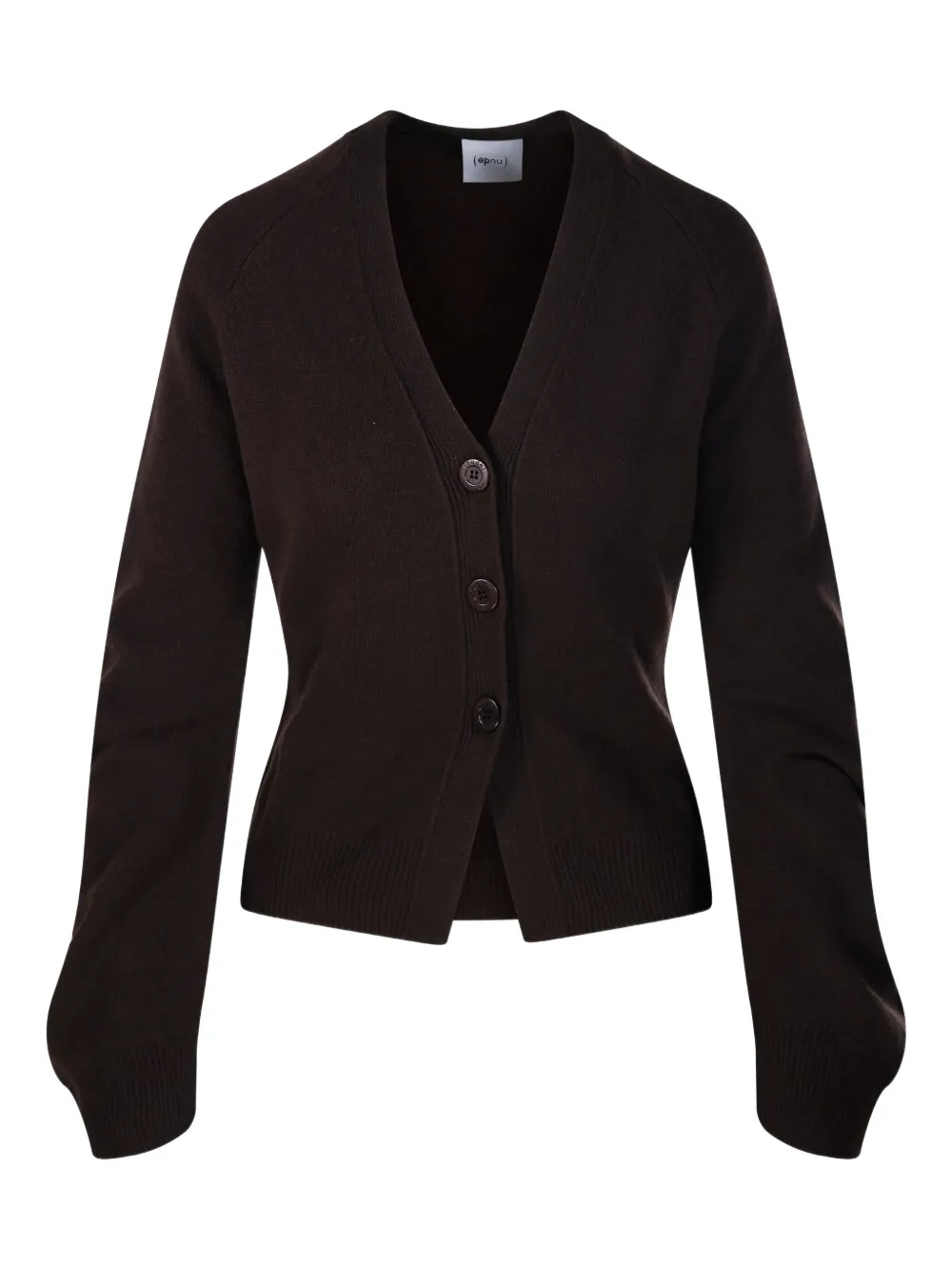 

Кардиган с V-образным вырезом Nude, коричневый