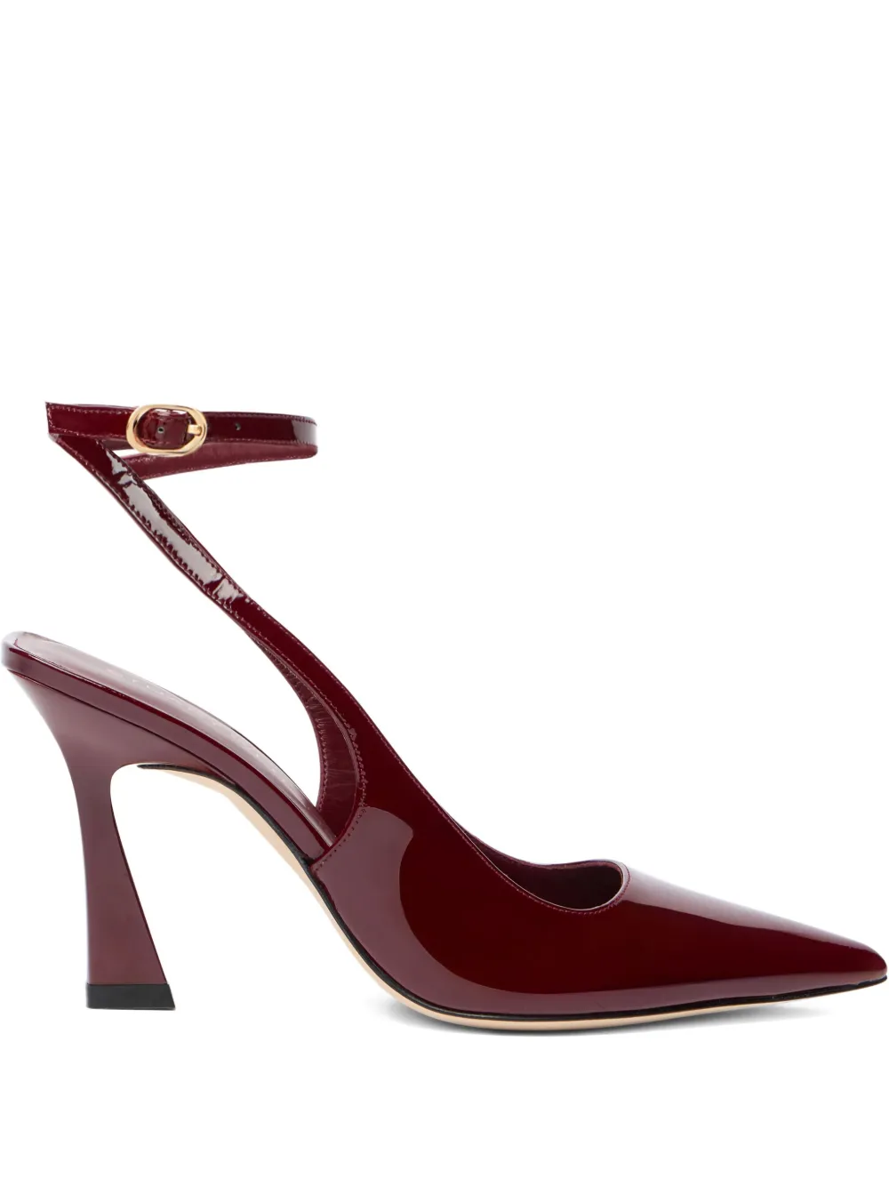 Туфли-лодочки Vinnie на каблуке 85 мм Stuart Weitzman, красный