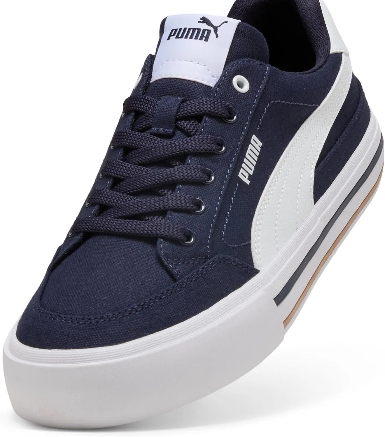 Мужские кроссовки PUMA Court Classic Vulc, New Navy Puma White — фото 4
