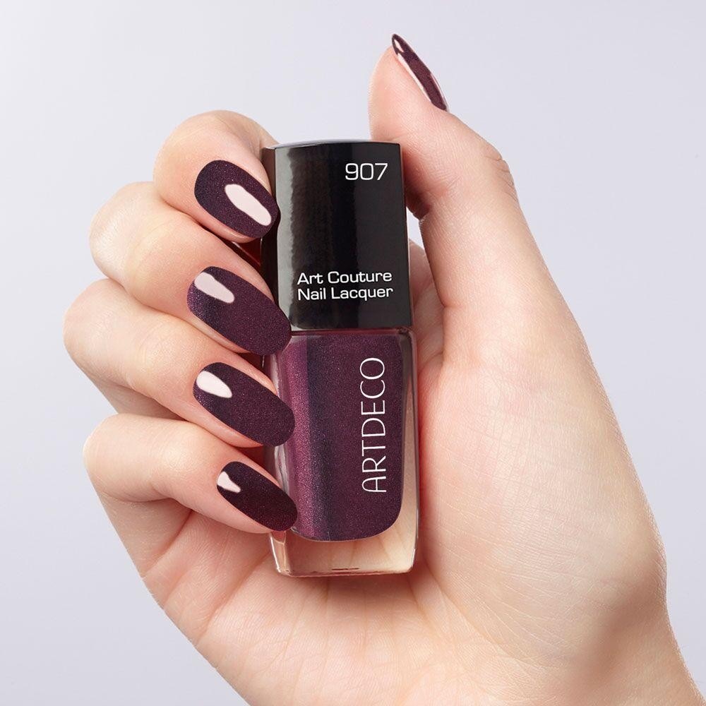 Лак для ногтей glamour art couture nail lacquer - pearl Artdeco, no. 907 - phoenix, объем 10 мл — фото 2