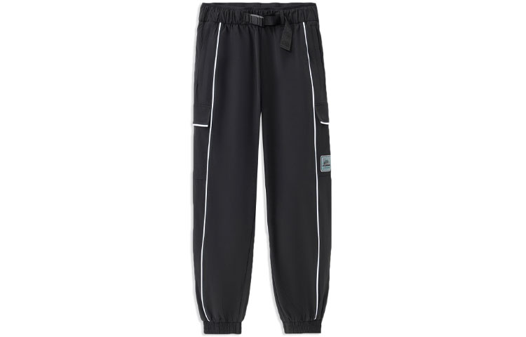 

LiNing Вязаные спортивные штаны женские черные