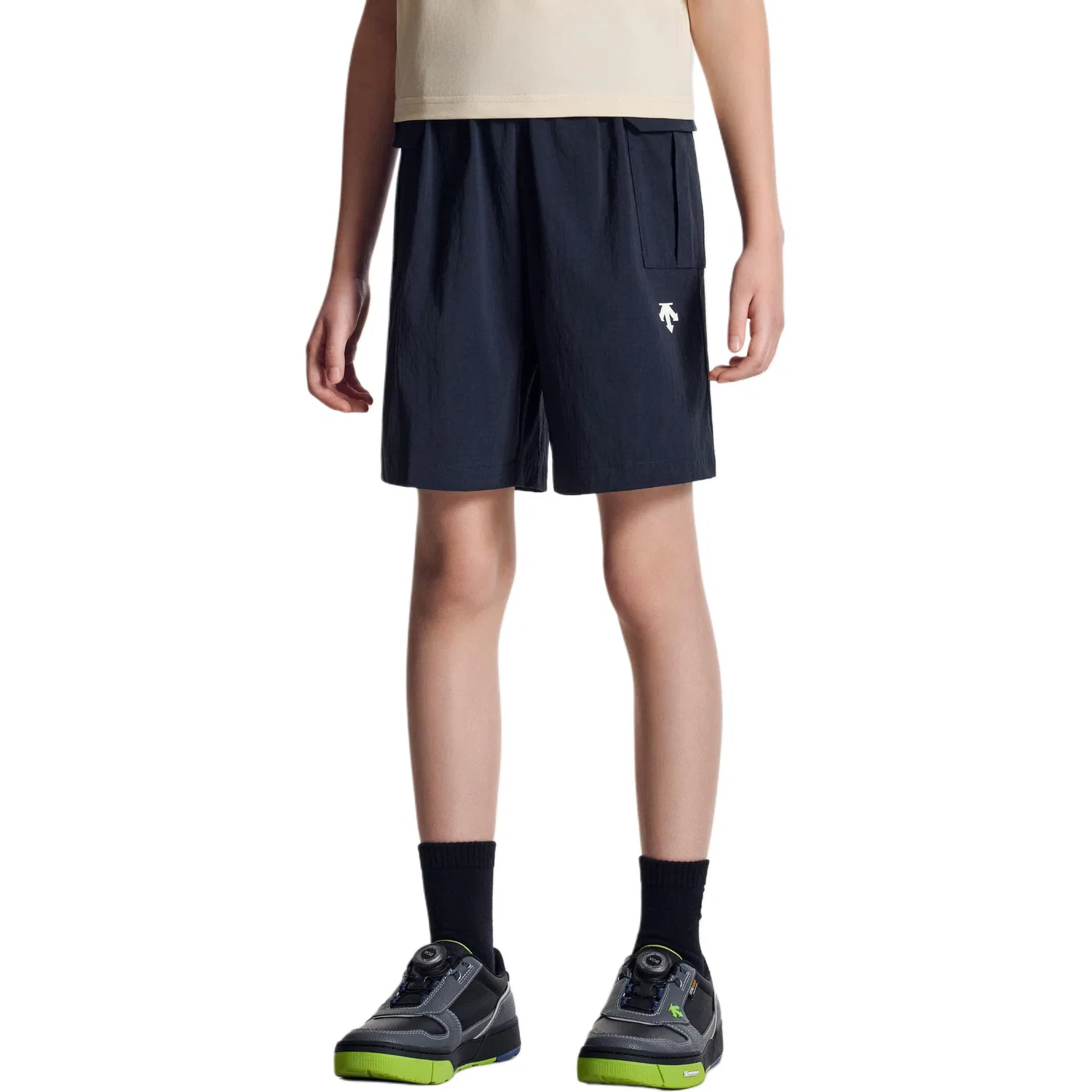Детские шорты Thin DESCENTE, LB-Light Blue — фото 4