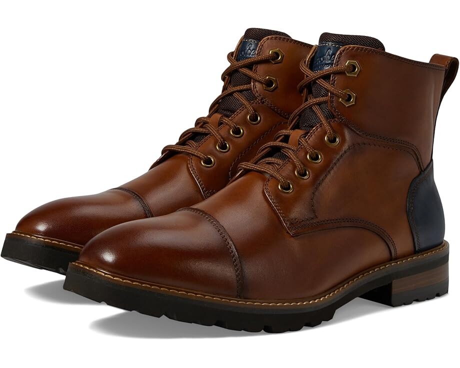 

Ботинки Florsheim Renegade Cap Toe Boot, цвет Cognac