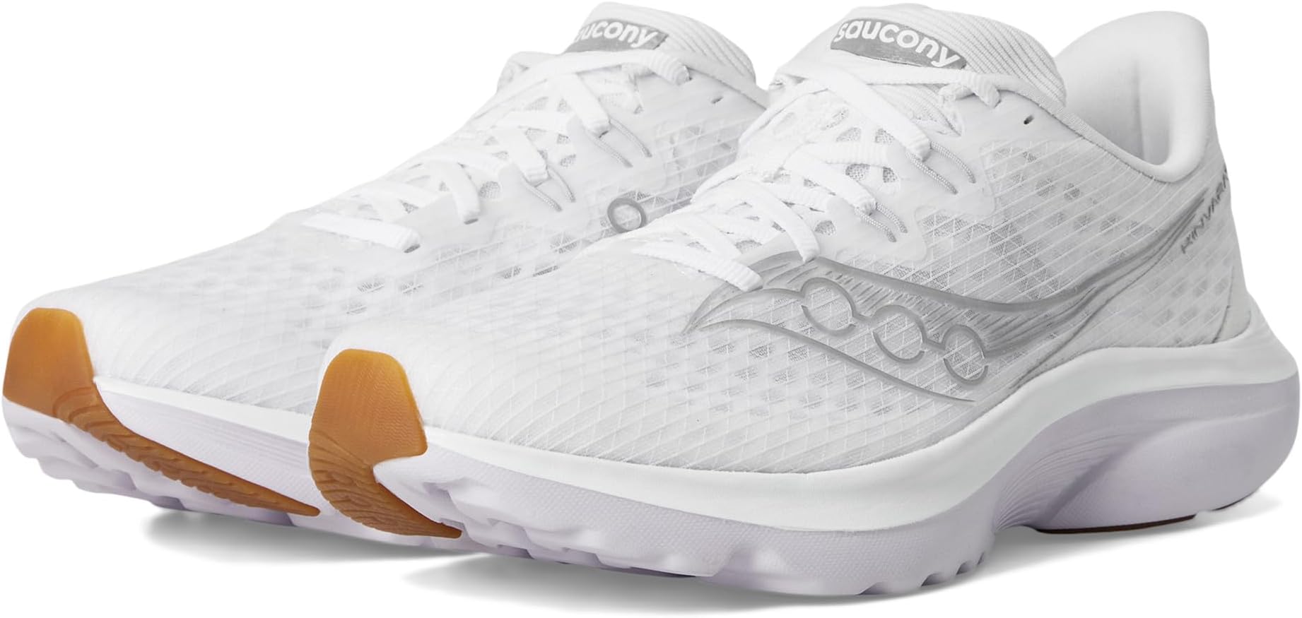 Кроссовки Saucony Kinvara 16, цвет White/Gum