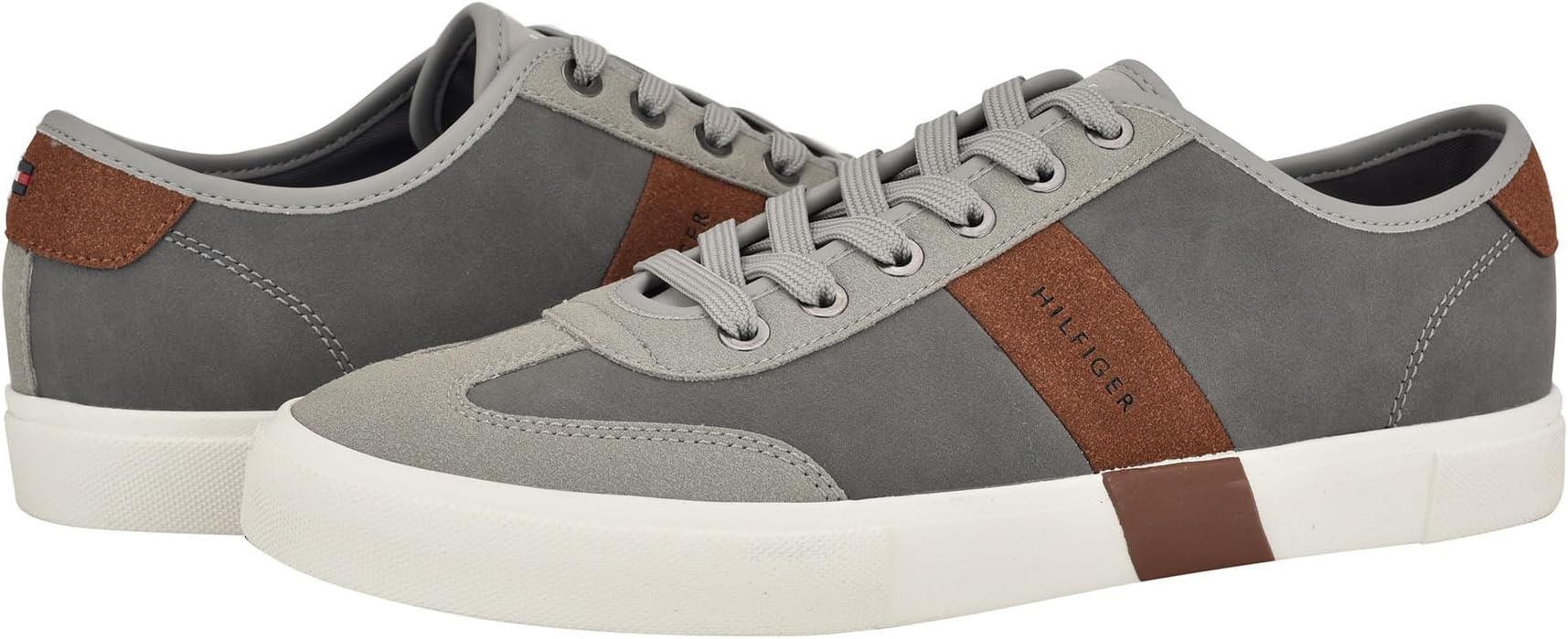 

Кроссовки Tommy Hilfiger Pandora, цвет Grey/Cognac Multi