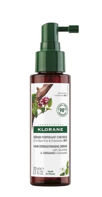 

Klorane Chinina i Organiczna Szarotka сыворотка для волос, 100 ml