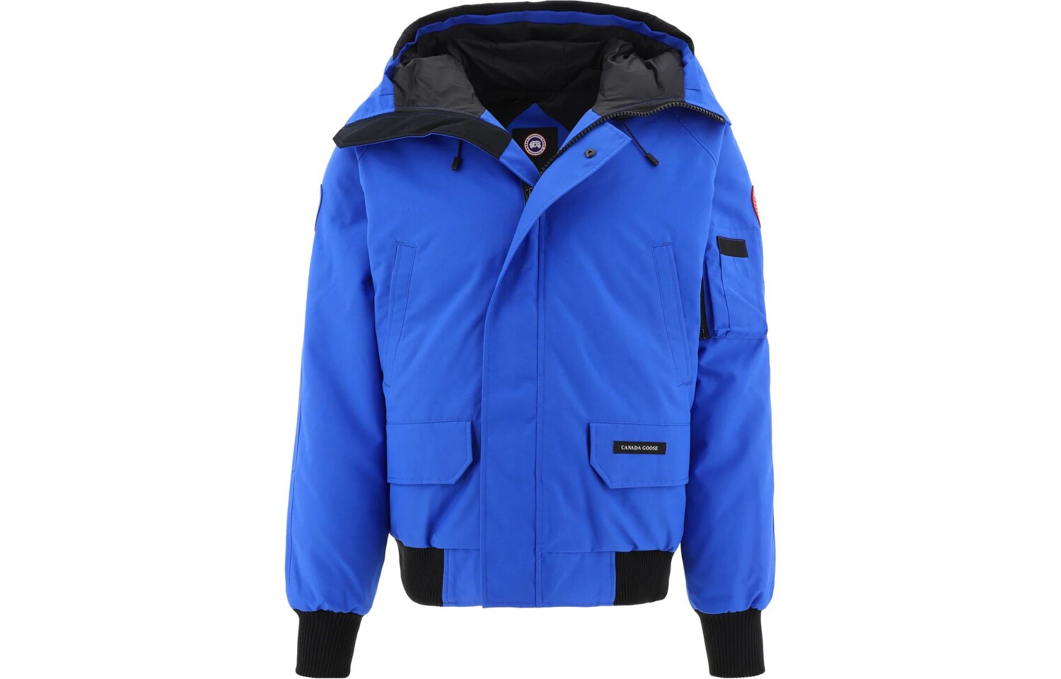 

Пуховик мужской синий Canada Goose