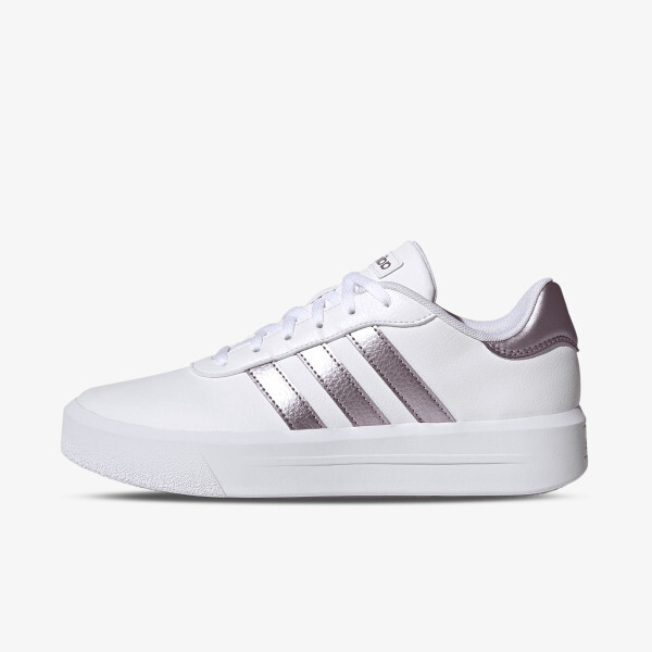 

Кроссовки Court на платформе Adidas, белый