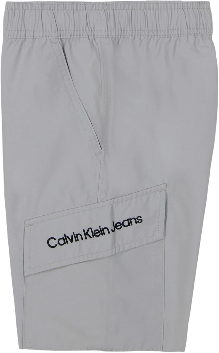 Шорты-карго Calvin Klein для мальчиков, затягивающиеся на шнурок, Silver Grey — фото 2