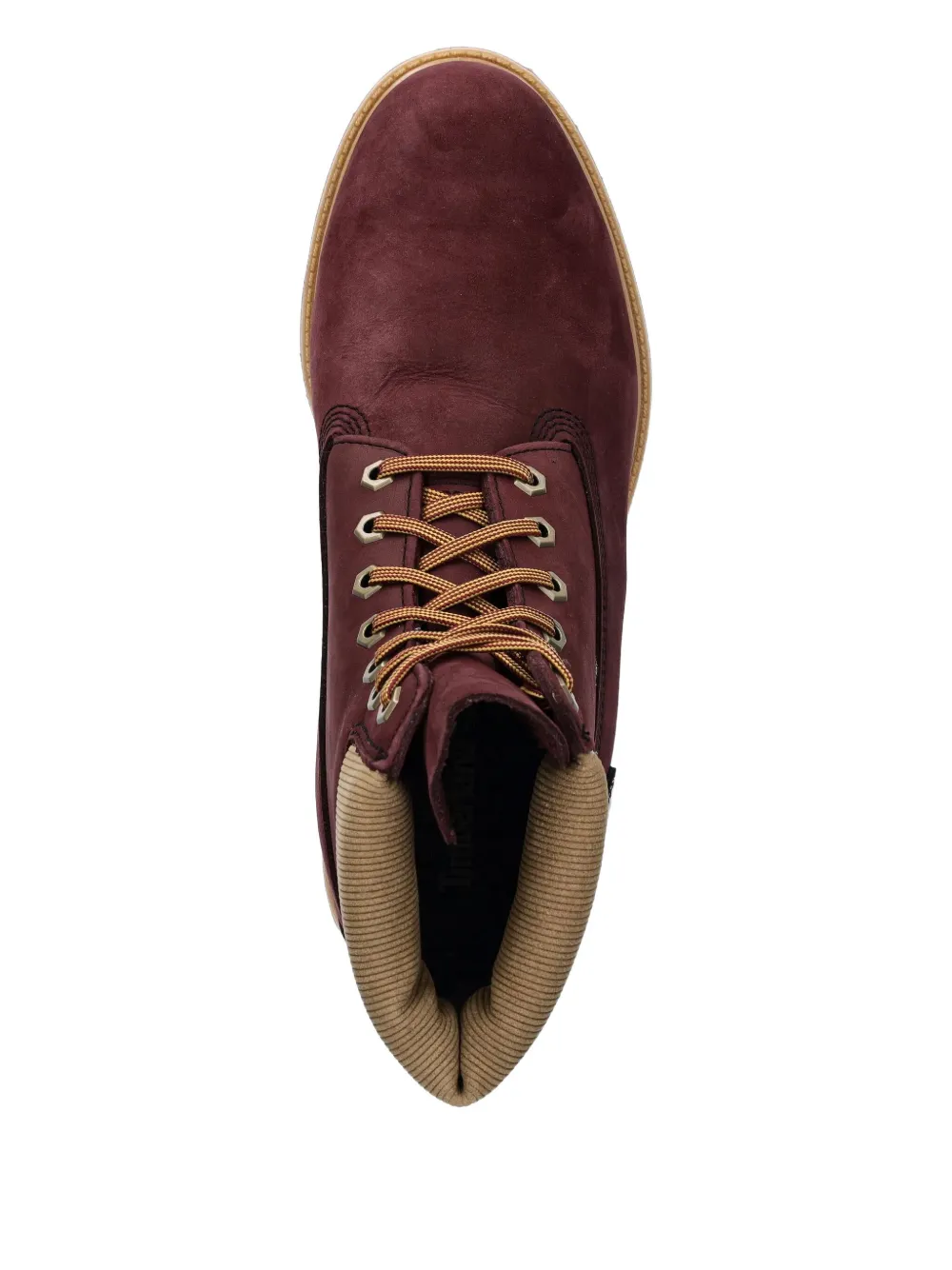 Ботинки на шнуровке с нашивкой-логотипом Timberland, коричневый — фото 3