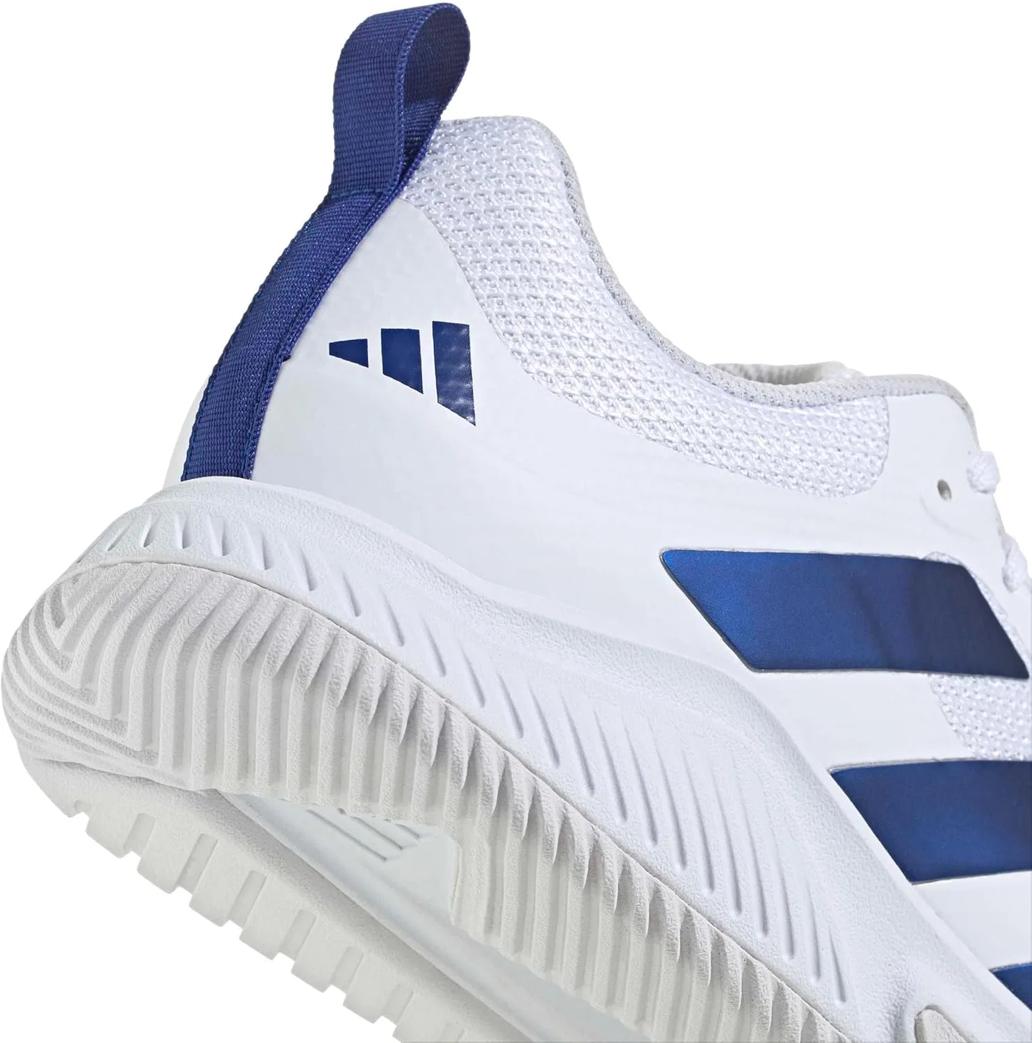 Мужские кроссовки Adidas Court Team Bounce 2.0, Ftwr White Team Royal Blue Ftwr White — фото 4