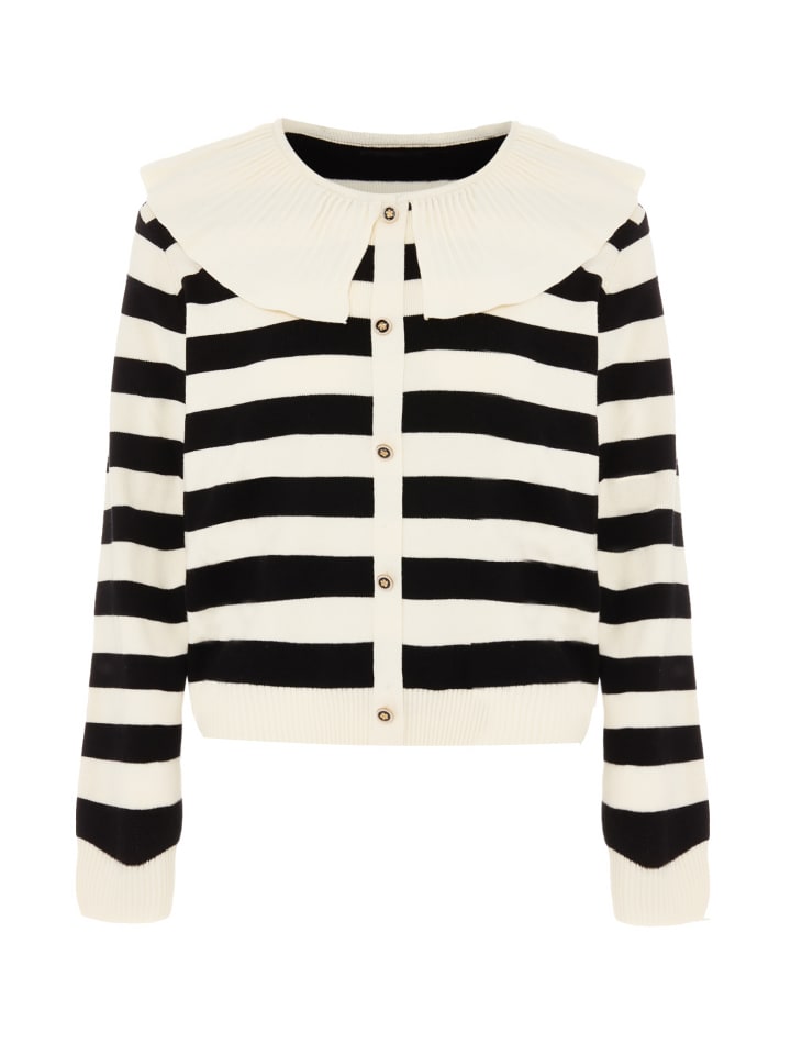 

Женский кардиган в белом и черном цветах faina