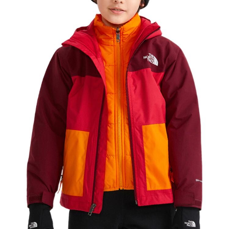 Детская куртка для активного отдыха The North Face, красный — фото 4