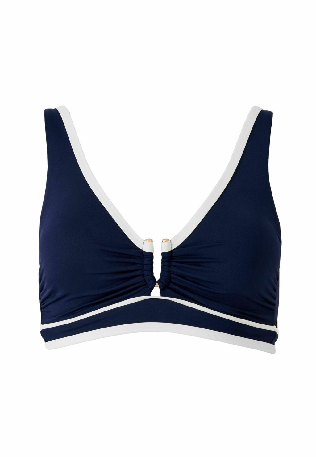 

Верх бикини REGULAR FIT - PIPING HARDWARE PLUNGE Mint Velvet, синий
