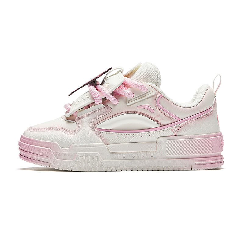 

Кроссовки Pop Mart X ANTA Lifestyle Shoes Women's Low-top White/Pink, розовый