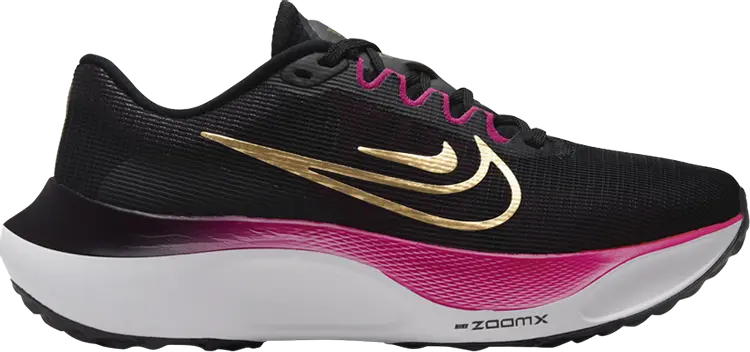 

Кроссовки Wmns Zoom Fly 5 'Black Gold Fireberry', черный