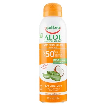 

Solari Natural Spf50+ Молочный солнечный спрей 150 мл, Equilibra