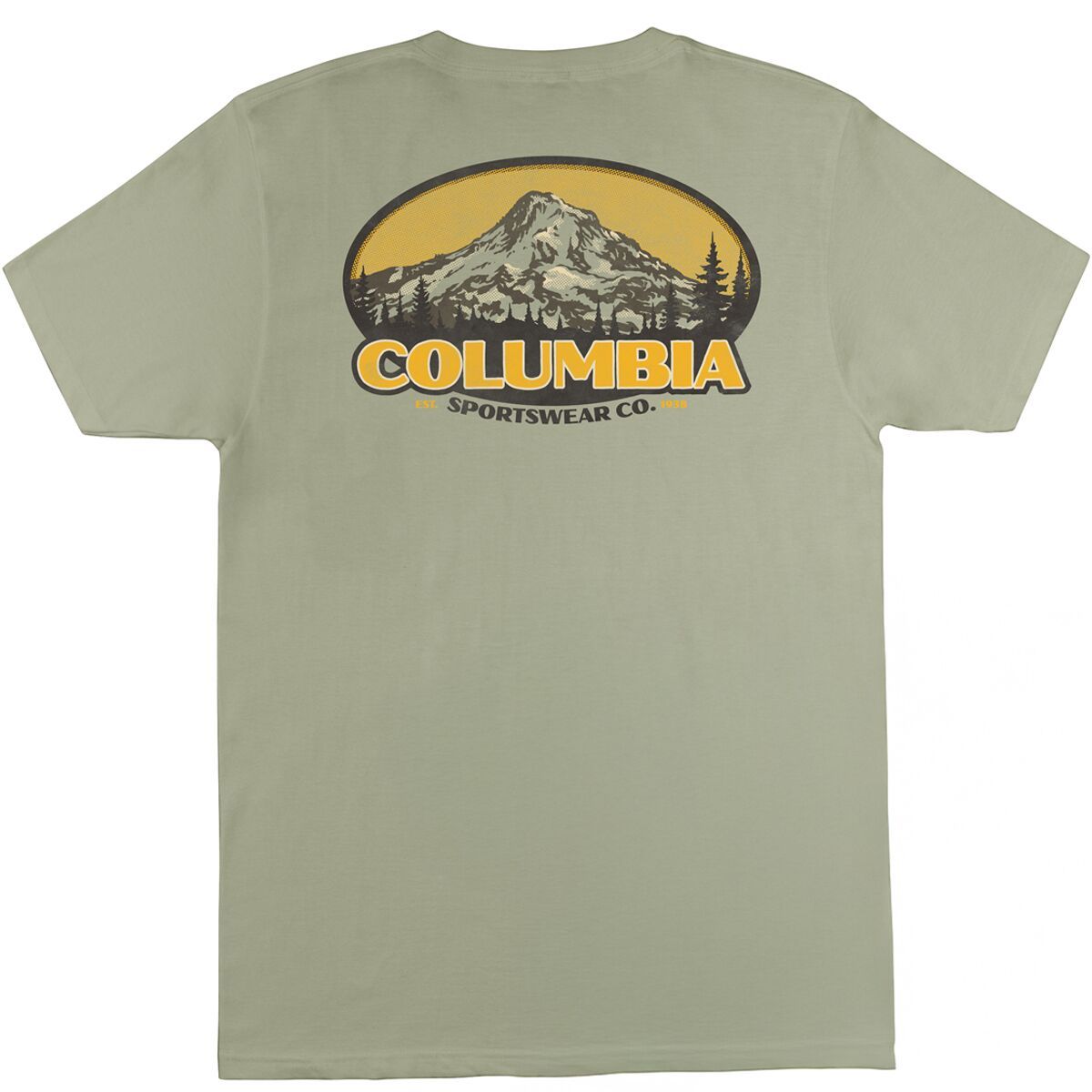 

Футболка с коротким рукавом Maza Columbia, цвет safari