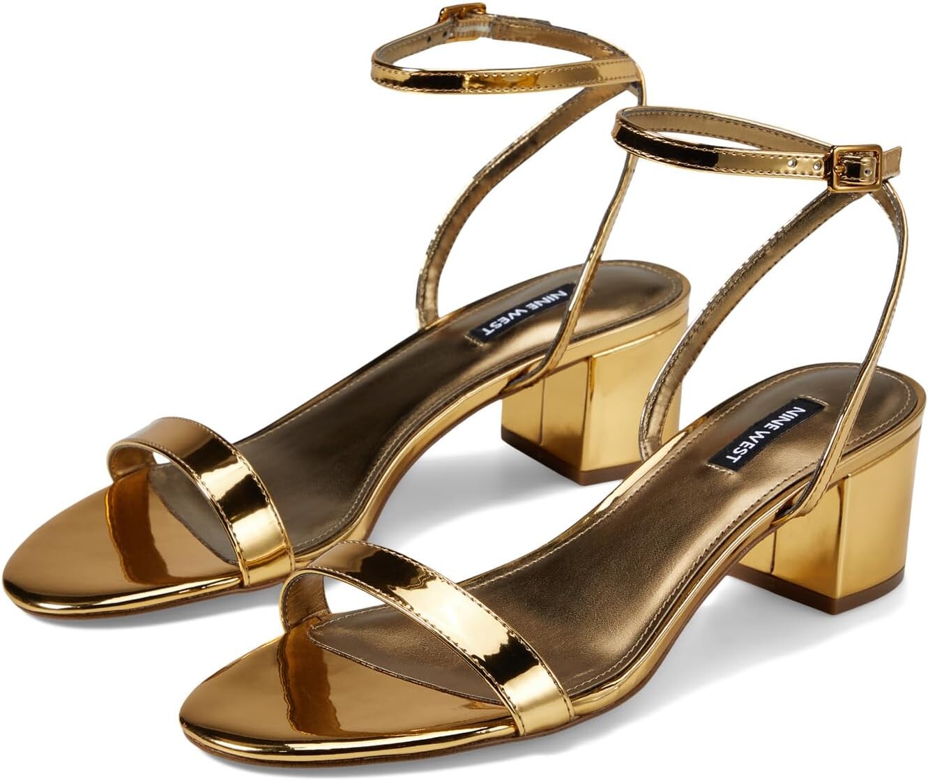 Туфли Nine West Allora, цвет Bronze Mirror Metallic
