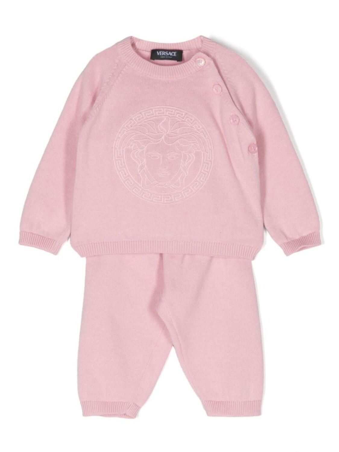 

Versace Kids спортивный костюм «Голова Медузы», розовый