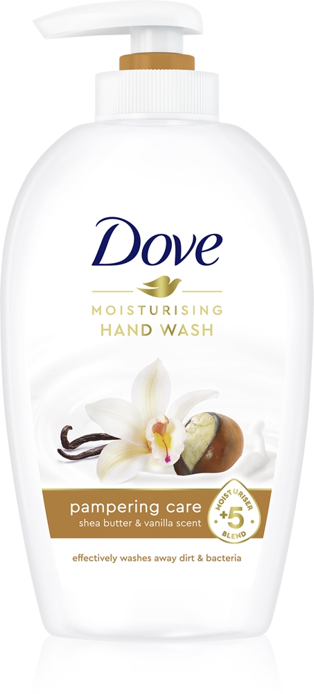 

Нежное жидкое мыло с маслом ши и дозатором Dove, sviestmedžių aliejus ir vanilė 250 мл