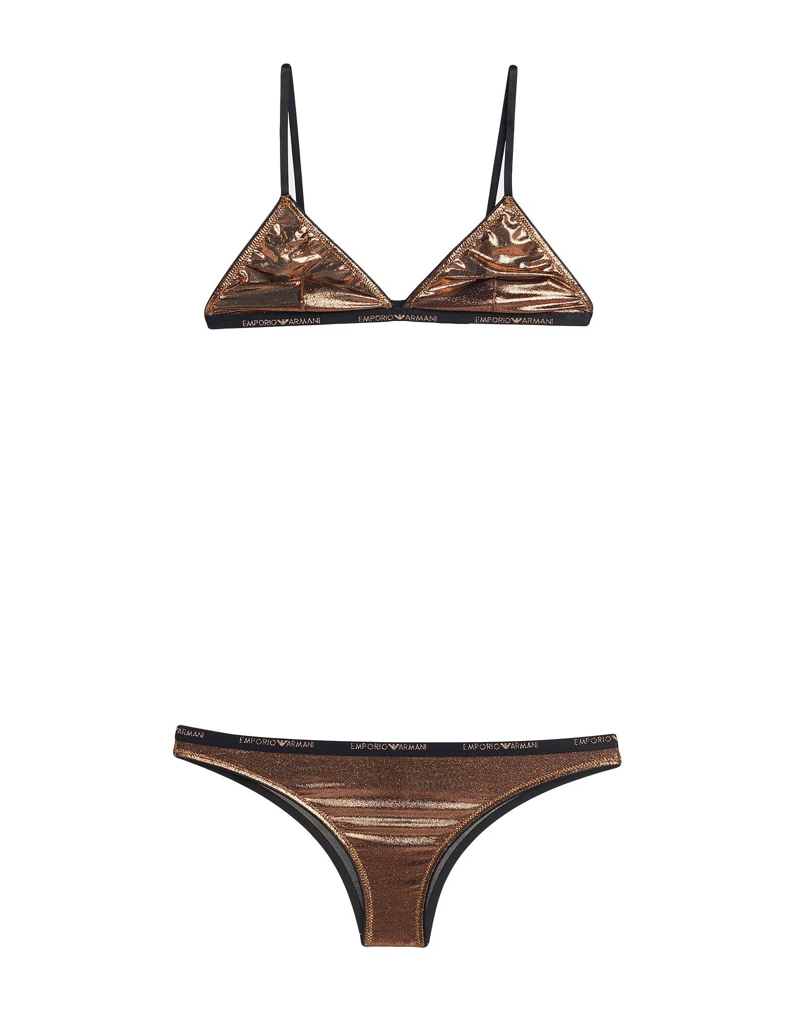 

Комплект нижнего белья Underwear Giorgio Armani, бронзовый