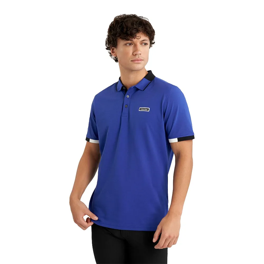 

Поло с коротким рукавом Calvin Klein Golf Madison, синий
