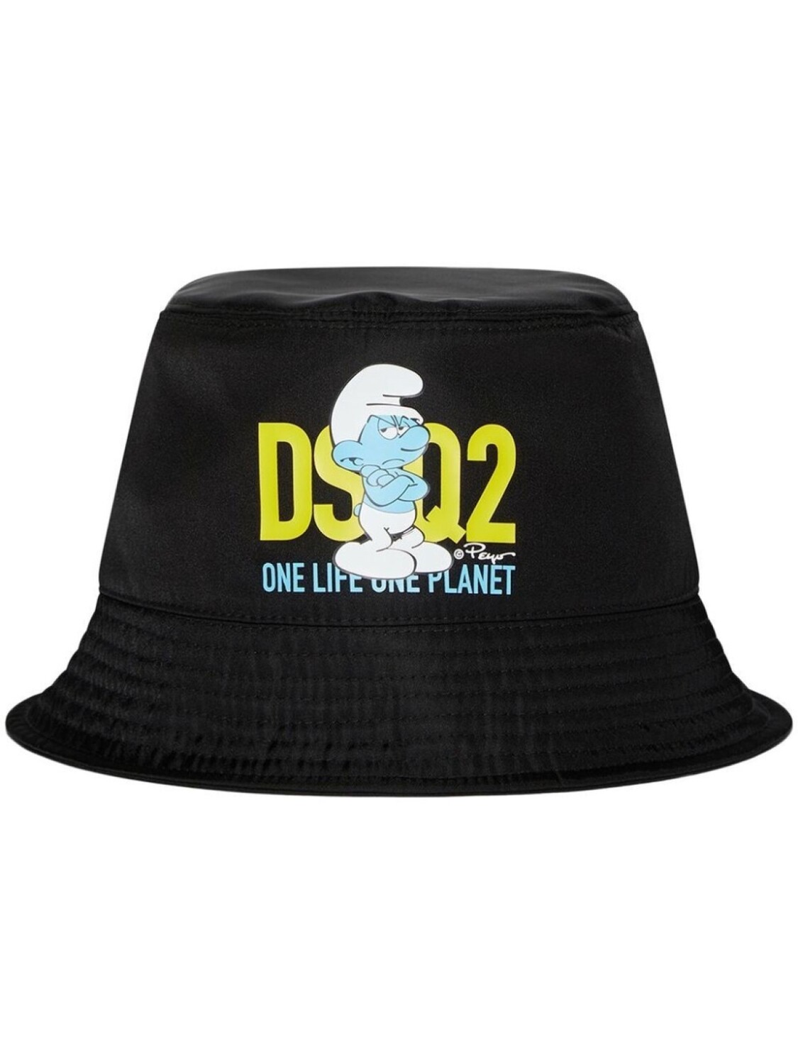 

DSQUARED2 панама Smurf, черный