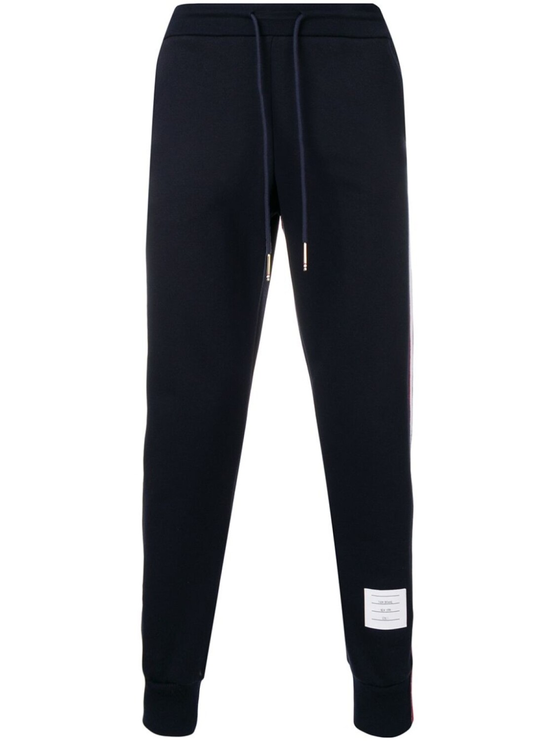 

Thom Browne спортивные брюки с полосками RWB, синий