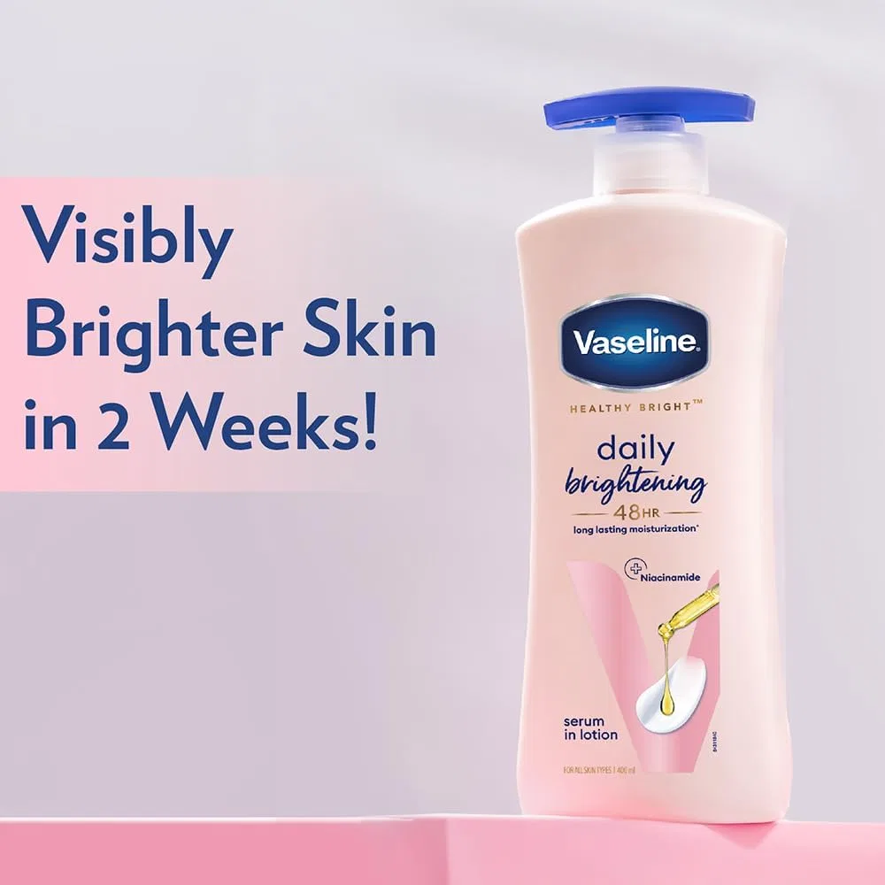 Лосьон для тела увлажняющий Vaseline Healthy White Lightening, 200 мл — фото 3