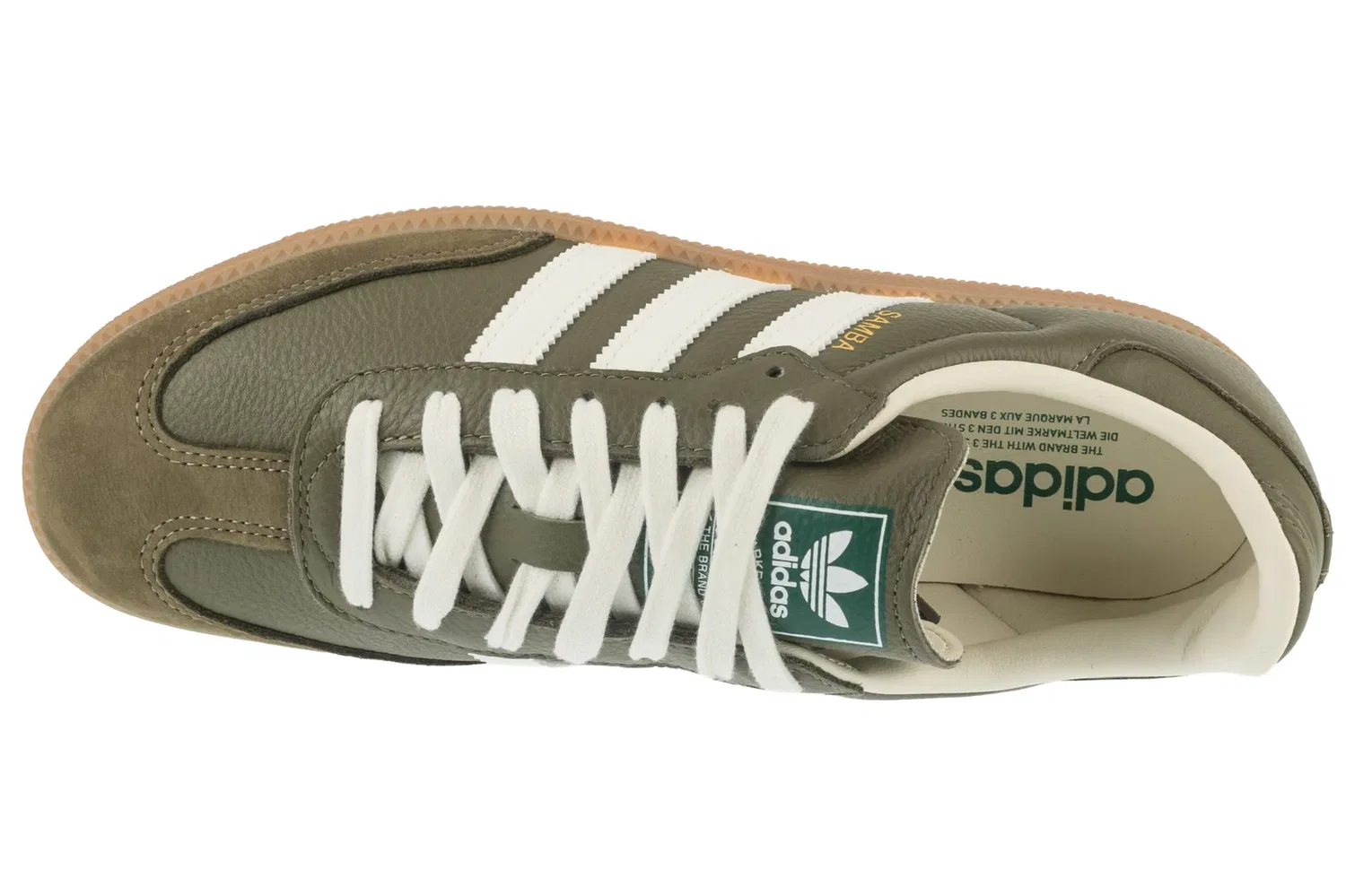 Кроссовки низкие Adidas originals, зеленый — фото 3