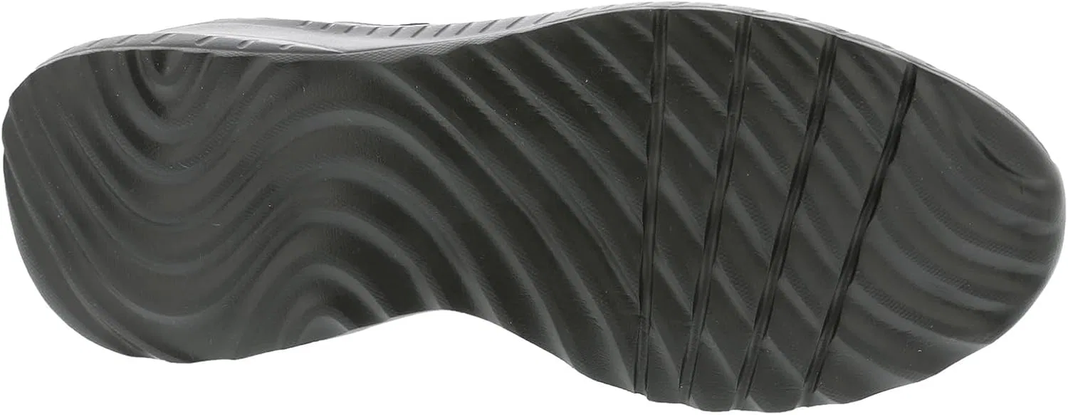 Мужские кроссовки для ходьбы Skechers Bobs Squad Chaos Tough, Black Mesh Trim — фото 4