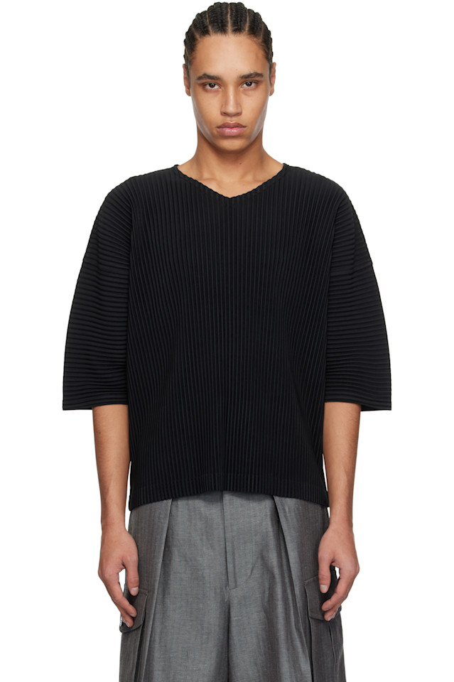 

Футболка Monthly color march Homme Plissé Issey Miyake, черный