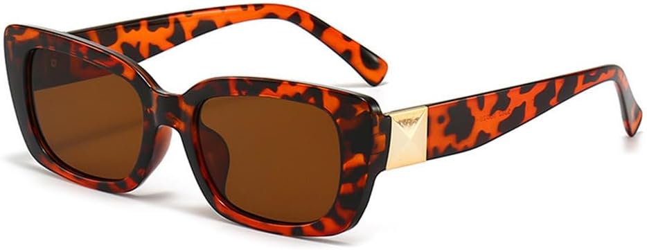 

2027 Модные винтажные солнцезащитные очки в маленькой квадратной оправе для женщин, панк-очки, прямоугольные солнцезащитные очки с защитой от УФ-излучения UV400 MTZJH, I