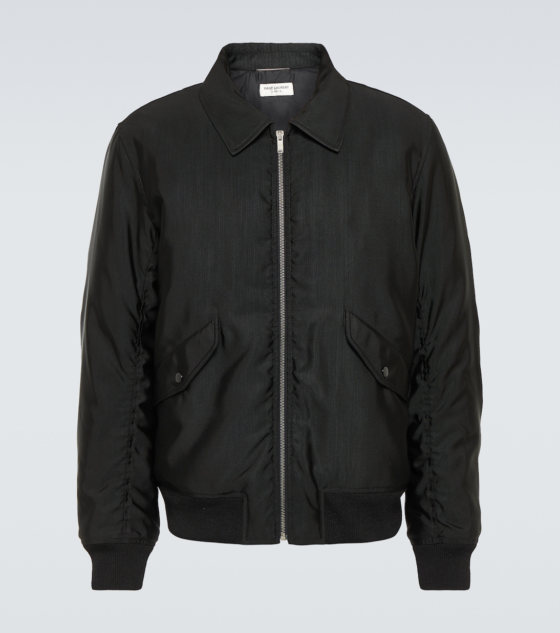 

Бомбер из файла Saint Laurent, нуар
