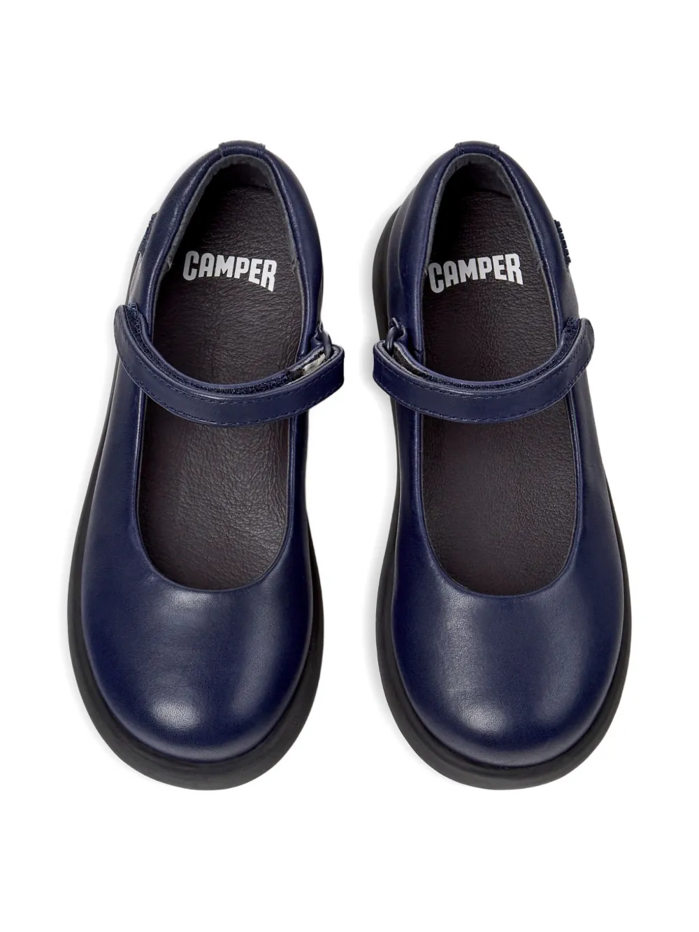 Балетки на липучках Camper Kids, синий — фото 4