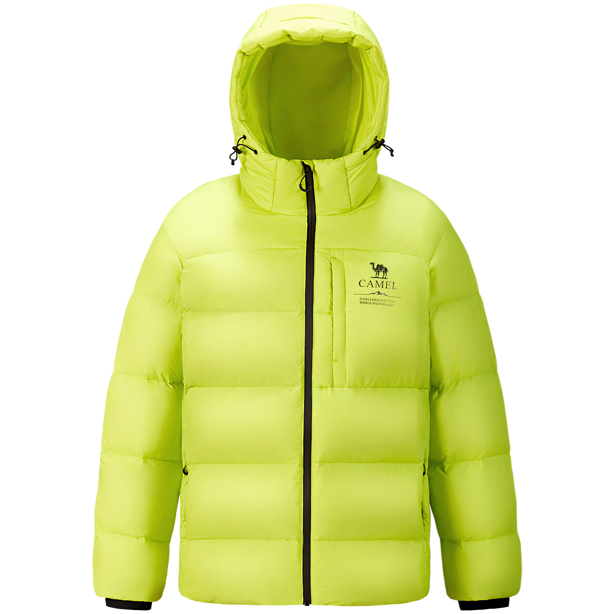 

Пуховик из коллекции Warm Fleece для мужчин CAMEL, neon stone зеленый