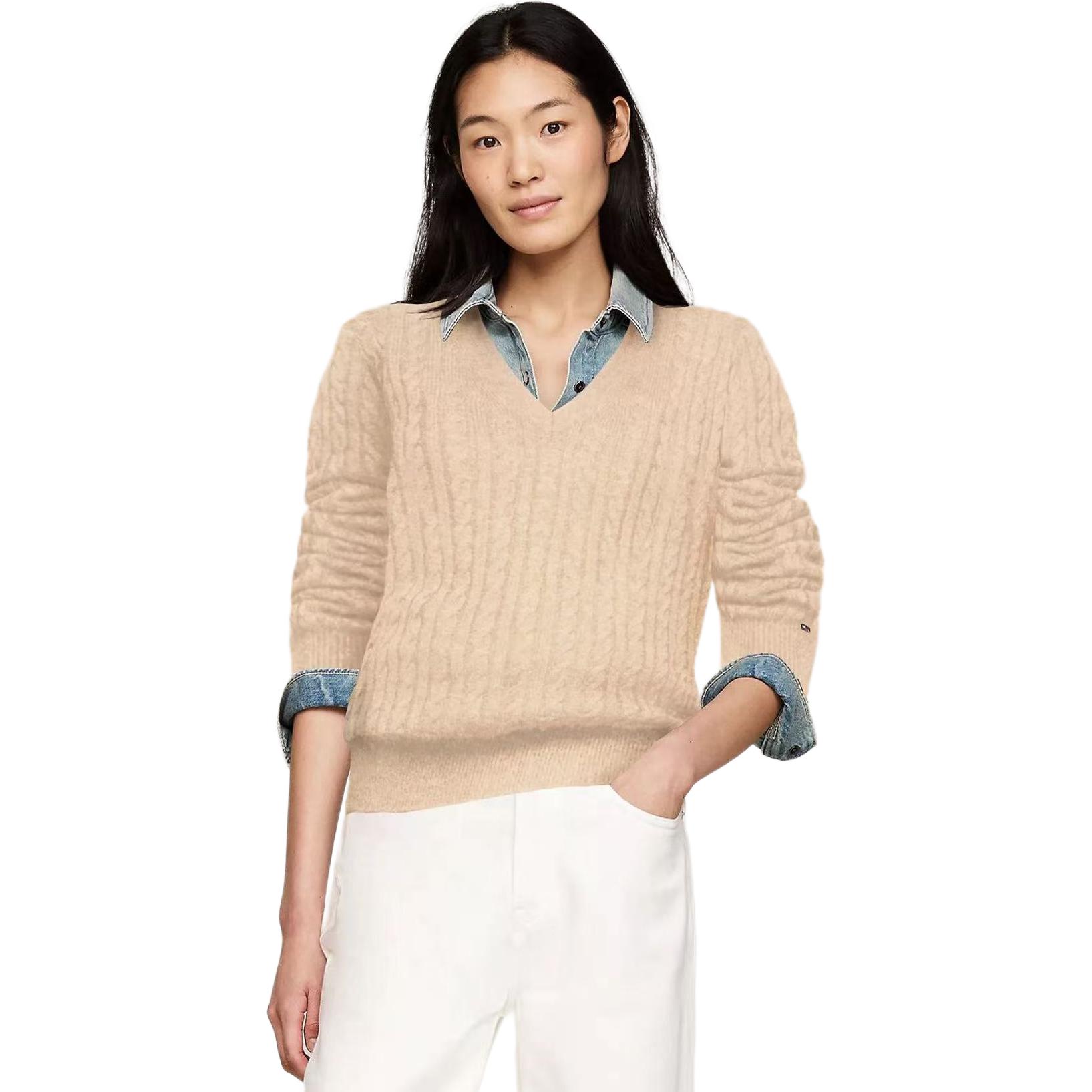 

Топ женский Tommy Hilfiger, хаки