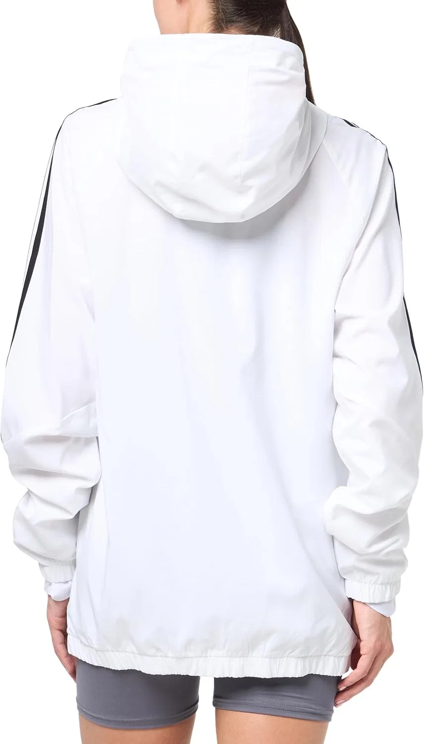 Ветровка женская adidas, White/Black — фото 3